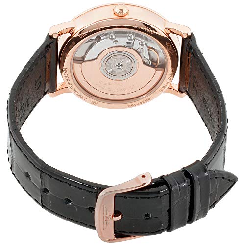 Longines elegante colección – l4.778.8.12.0 – 18 K oro rosa esfera blanca automática de la mujer - Imagen 4