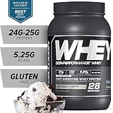 Cellucor Cor-Performance Protein Powder Cookies & Cream | 100% Gluten Free + Low Fat Post Workout Muscle Growth Drink for Men & Women | 28 Servings