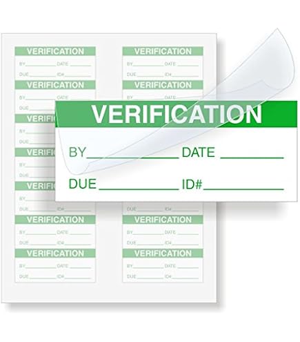 By Date Due Labels SmartSign Self-Laminating Calibration Labels - 1.5x0 ...