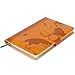 The Amazing Office World Map Refillable Journal – 5x8 Writing Notebook with Strong Clasp and 200 Lined Pages | Personal Diary, Travel Journal, or Gift for Women and Men