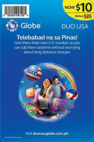 You Want To Select Globe DUO USA Prepaid Card Globe DUO USA Prepaid Card