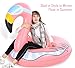 Jasonwell Snow Tube 47 Inch Inflatable Snow Sled Toboggan Snow Toys for Kids and Adults Heavy Duty Inflatable Snow Tube Winter Outdoor Toys for Kids and Adults