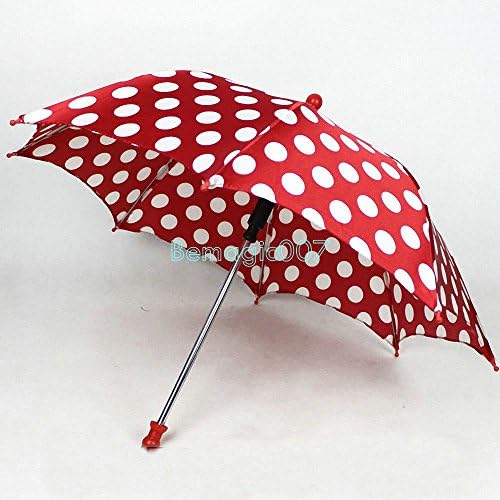 Parasol Production MagicParasol Production Magic Round dot Umbrella Red