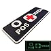 PVC Rubber 3D GITD Touch Fastener Patch Blood Type NKDA Glow in The Dark Combat Tactical GID