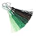 Bilipala 20 Counts Multicolors Soft Tassels for DIY Craft Jewelry Decoration