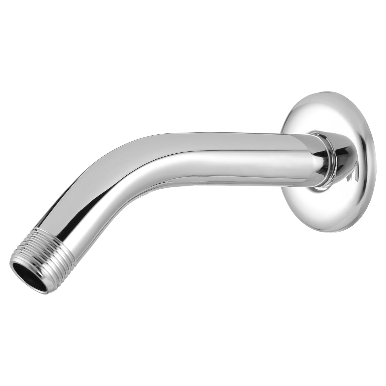 Markcco 6'' Extension Shower Head Arm for Fixed & Rain Shower Heads, Stainless Steel, Chrome, MKEU-SA-001