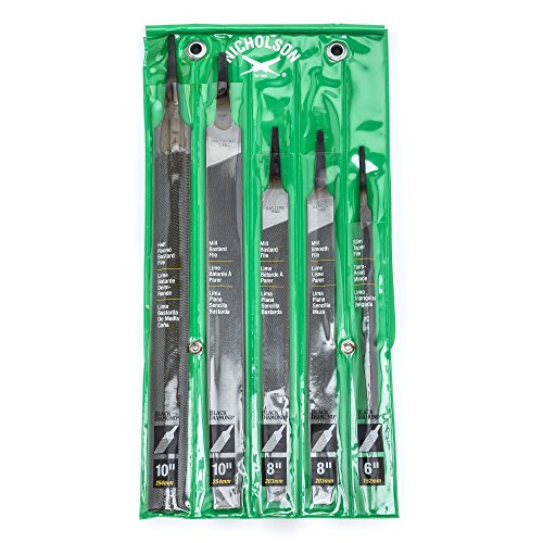 Crescent Nicholson Nicholson 5 Piece General Purpose Hand File Set