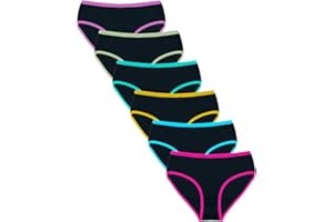 zebricolo girls underwear,100% cotton, toddler girl underwear, panties for girls, 2-18Y（6&10 pcs Random pattern）