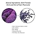 AINATU European Hot Hard Wax Beans Waxing Beads for Women Men Body Hair Removal Depilatory 100g Natural Ingredients (Purple)