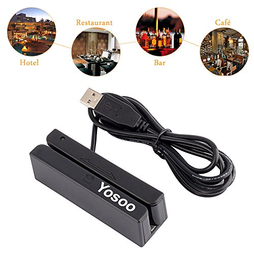Yosoo MSR90 USB Strip Card Reader 3 Tracks Mini Mag HiCo Swiper Pricepulse