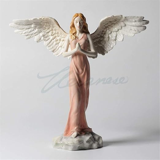 ZWJWJ Escultura Estilo Linda Chica Escultura interesada Mujer figurita