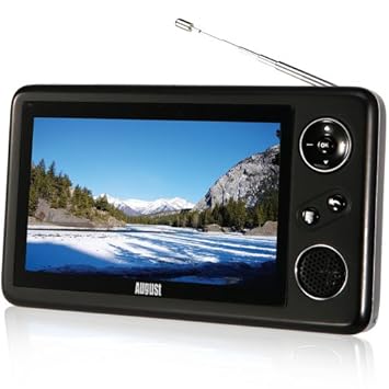 TV Portatile 7 Pollici Ricaricabile - Lettore Video Con Batteria 1500mAh, Supporto USB E Telecomando - Foto 3