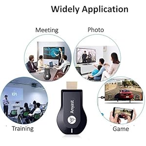 WiFi Display Dongle, 1080P Wireless Display Miracast TV Dongle Adapter for TV Stick - Compatible with i-OS Android… - immagine 8