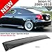 Advan-Emotion Rear Window Roof Visor Spoiler Glossy Black Stick-On