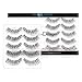 EmaxDesign 10 Pairs Fake Eyelashes, Multipack Natural 3D False Eyelashes – Fashion Eyelashes Extension For Makeup.