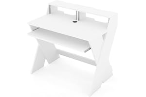 Glorious Sound Desk Compact Professional Studio Workstation, Walnut (AMS-SOUND-DESK-COM-WAL)