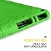 AFUNTA Fire 7 2015 Case,Light Weight Shock Proof Convertible Handle Stand EVA Protective Kids Case Compatible Amazon Fire 7 inch Display Tablet (5th Generation - 2015 Release Only)-Green