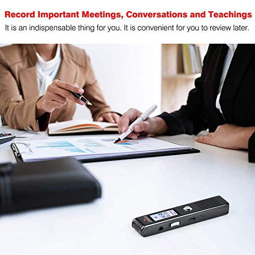 Seanme 2019 New Version Transcribe Voice Recorder, Digital Voice Sound