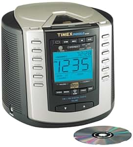 Amazon.com: Timex T600B CD Stereo Clock Radio with Nature Sounds (Black