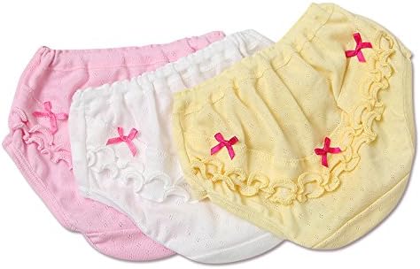 Inking Toddler Underwear Hipster Girl's Cotton Boxer Briefs Panties 6-pack(3-4 years old)