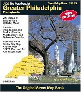 Greater Philadelphia Pennsylvania Street Map Book Street Map Books 9780875307794 Amazon Com Books