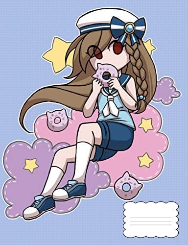 Anime Wide Ruled Composition Books/ Notebooks: Sailor Girl, Blue Back Cover, Cute Lined Paper, Primary, Elementary, Middle School Notebook For Girls, ... sheets or 200 pages: Volume 4 (Dream Girl) Paperback – 4 Aug 2018