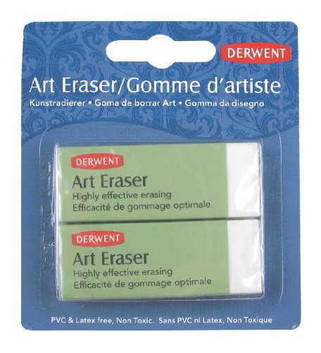 Derwent Art Eraser, Pack, 2 Count (2301598)
