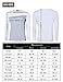 Men's Casual Slim Fit Contrast Block Stitching Striped Crew Neck Long Sleeve T shirt (L, white)