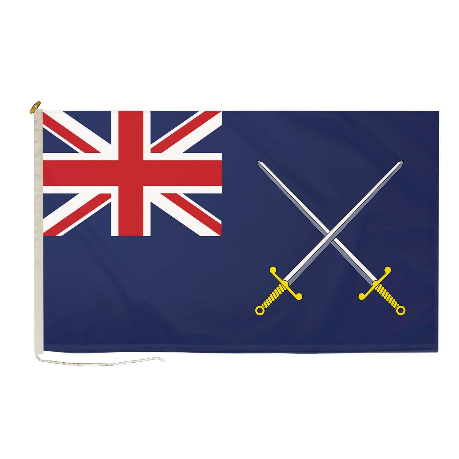 DuraFlag British Army Ensign Flag 3ft x 2ft Premium Military Quality with Rope & Toggle, Reinforced Stitching, Weather Resistant Polyester