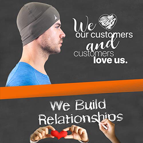 French Fitness Revolution Helmet Liner Skull Cap Beanie. Ultimate Thermal Retention and Performance Moisture Wicking. Fits Under Helmets - Thumbnail 5