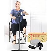 Pedal Exerciser Bike Hand Arm Leg and Knee Peddler Adjustable Fitness Equipment for Seniors, Elderly Home Pedal Exercise Bike