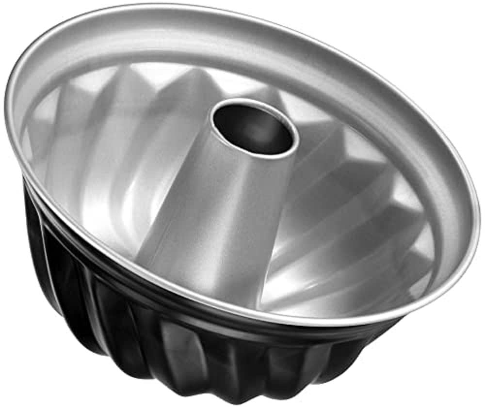Zenker "Energy Kugelhopf Tin, Stainless Steel, Anthracite/Silver, 22 cm Diameter