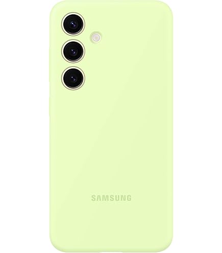 Amazon.com: Samsung Galaxy S24 Silicone Phone Case, Protective Cover with  Color Variety, Smooth Grip, Soft and Sleek Design, Snug Fit, US Version,  EF-PS921TYEGUS, Yellow : Cell Phones & Accessories