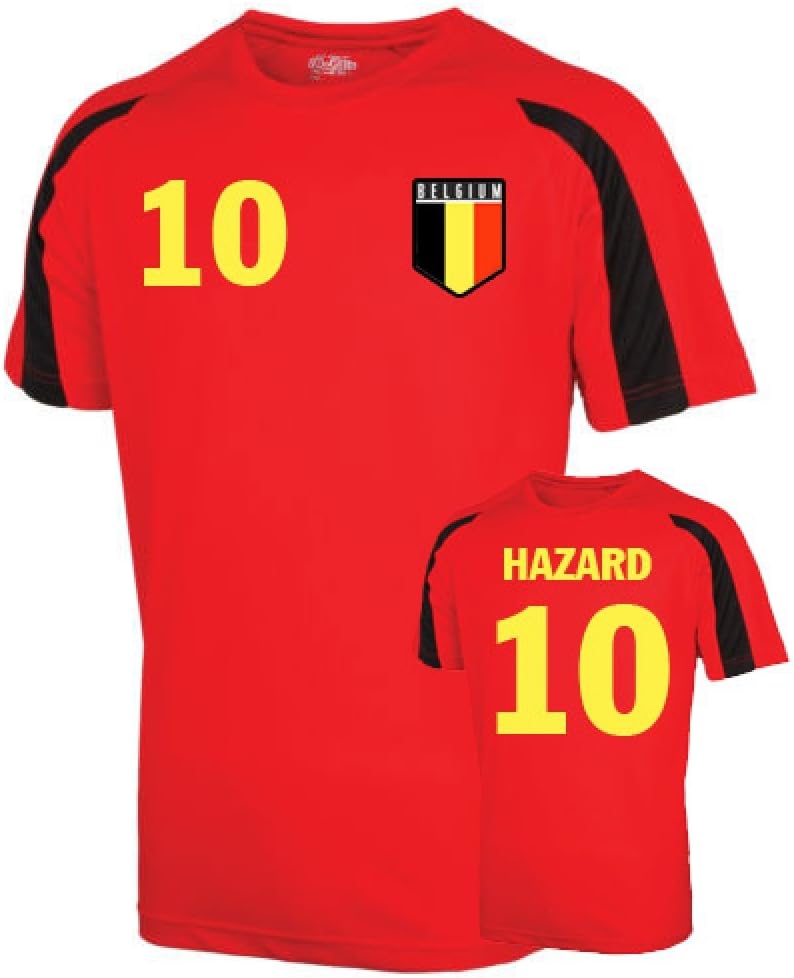 UKSoccershop Belgium Sports Training Jersey (hazard 10) - Kids