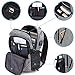 Laptop Backpack, Business Travel Anti Theft Water Resistant Back Bag for Women & Men with USB Charging Port, Slim Durable Computer Backpack Fits 15.6 Inch Laptops & Notebook (Grey)