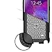 Galaxy Note 4 Case, Caseology [Sleek Armor Series] Slim Fitted Hard Exterior Metallic Shell for Samsung Galaxy Note 4 (2014) - Magenta Purple