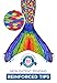 Fin Fun Mermaid Tail, Reinforced Tips, Monofin, Rainbow Reef, Size Adult S