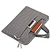 Mosiso Denim Fabric Sleeve Case Cover Bag with Shoulder Strap Only for 12-Inch New Macbook with Retina Display, Gray