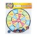 Kids Dart Board Game with 20 Balls Using Hook-and-Loop Fasteners | 11.8 Inches (30 cm) Diameter | Classic Dartboard Game and Safe for Kids (Blue and Yellow)