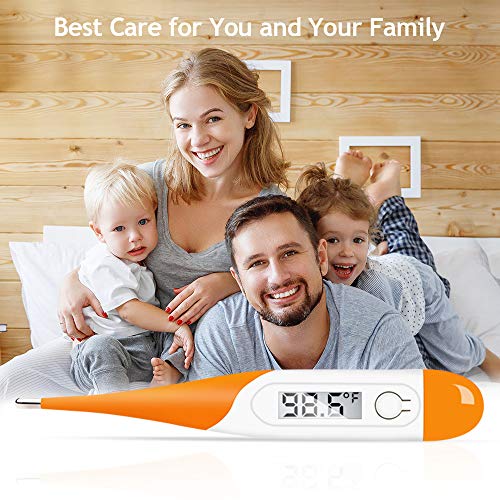 Professional Fast Reading Waterproof Digital Oral Thermometer with