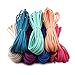 Candygirl DIY Micro-Fiber Flat Leather Lace Beading Thread Faux Suede Cord String Velvet Beading Jewelry Making