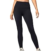 RIHOAS Yoga Pants with Pockets for Women High Waist Tummy Control Lifting 7/8 Length Workout Leggings Gym Running Fitness
