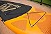 Aqua Marina 340-18FUS Fusion Stand Up Inflatable SUP Paddle Board, Orange, 10'