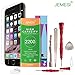 JEMESI Battery for model iPhone 6, 2200mAh 0 Cycle with Replacement Repair Tool Kits,Instruction and Screen Protector [24-Month Warranty] (model ip 6)
