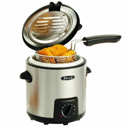 Click Here to See More Images Bella 0.9L Deep Fryer #13769 - Black