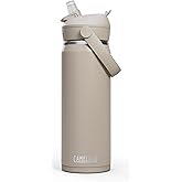 CamelBak Thrive Flip Straw Insulated Stainless Steel Water Bottle Stone, 20oz