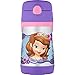 Thermos Vacuum Insulated Stainless Steel 10-Ounce Straw Bottle, Sofia The First
