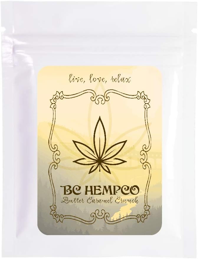 British Columbia Hemp Company - Butter Caramel Crunch - French Vanilla Toffee Candy - 1000mgs