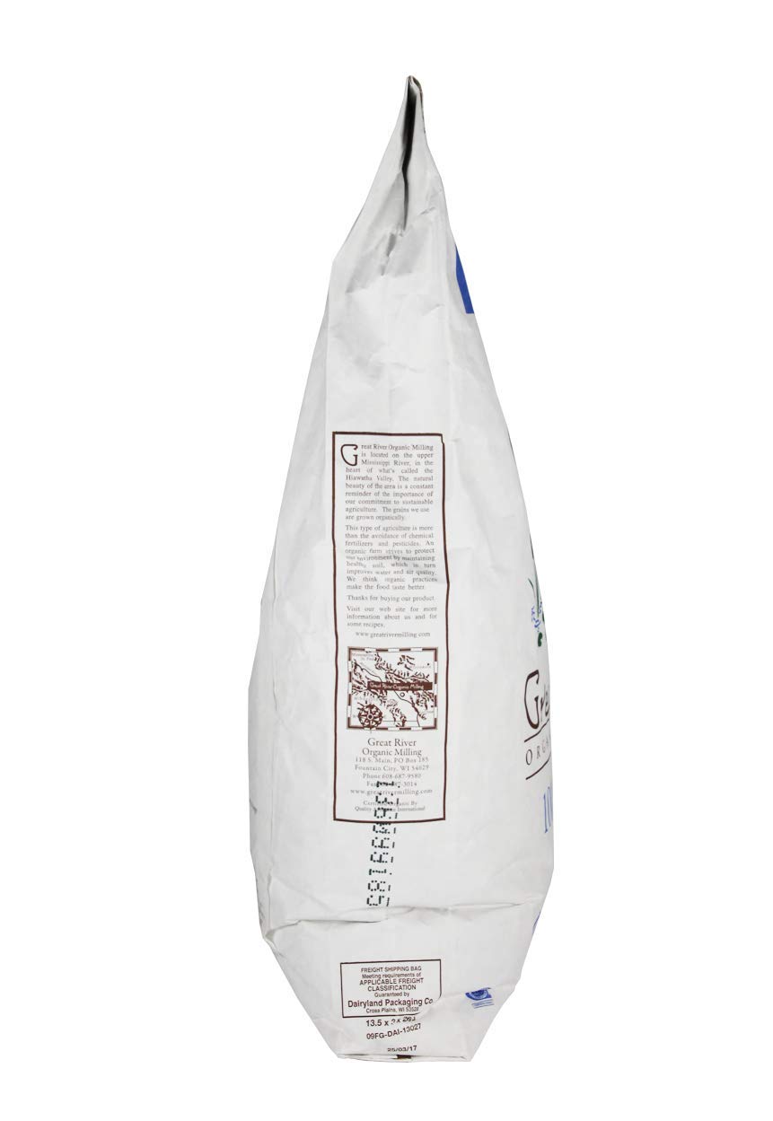 Great River Organic Milling, Lily White Bread Flour, AllPurpose