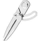 WUTA Wing Divider High Polished 304 Stainless Steel Adjustable Spacing Compass Wing Divider Scriber Leather Regulation Tools Edge Creaser DIY for Woodworking Leather Marking